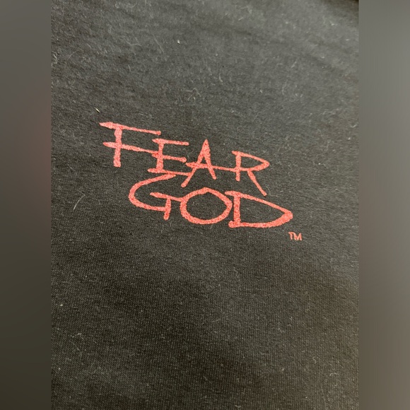 BUNDLE of 2 FEAR GOD XXL 100% Cotton Tees - Picture 9 of 9